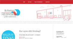 Desktop Screenshot of bireklam.se
