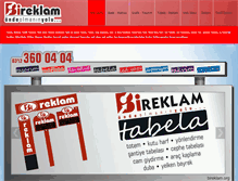 Tablet Screenshot of bireklam.org